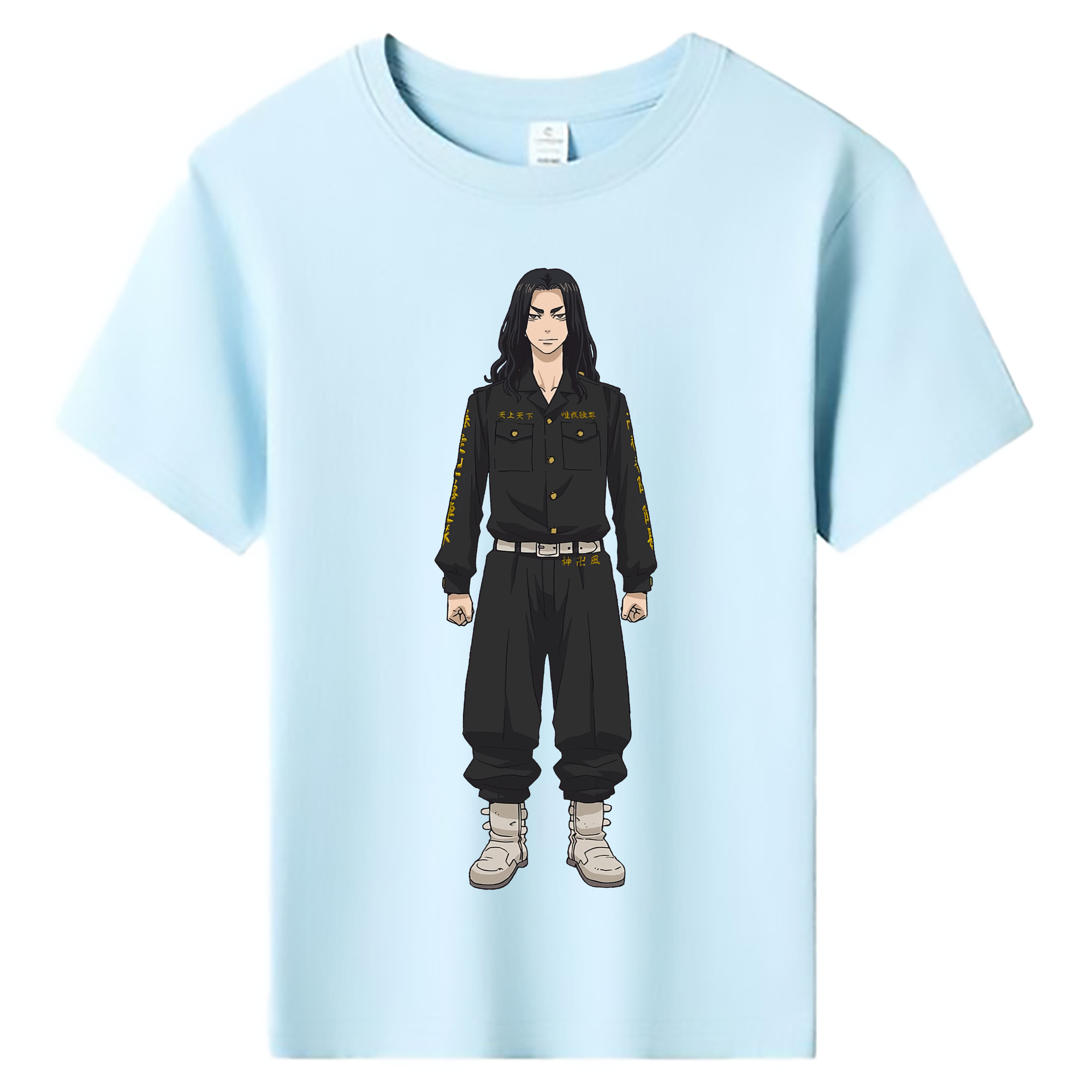 （画像用） 東京リベンジャーズ Tokyo Revengers 綿100％キッズTシャツ（フロントプリント）